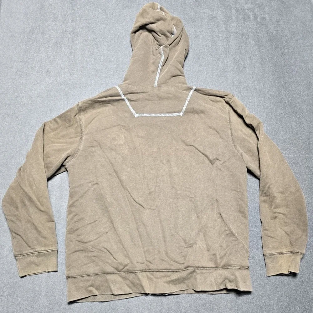 LL Bean Boys XL 18 Full Zip Sweater Jacket Hoodie‎ Sherpa Lined Brown Kids